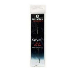 PALLATRAX GRIPZ WIDE GAPE HAIR RIGS SIZE 8 12LB BRAID