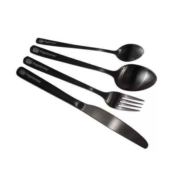 RIDGEMONKEY DLX CUTLERY SET EVŐESZKÖZ KÉSZLET