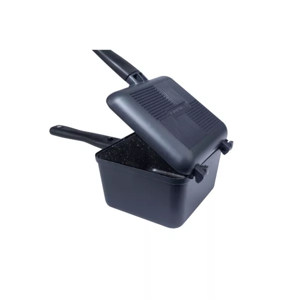 RIDGEMONKEY CONNECT DEEP PAN & GRIDDLE SÜTŐ SZETT XL GRANITE EDITION