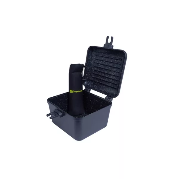 RIDGEMONKEY CONNECT DEEP PAN & GRIDDLE SÜTŐ SZETT XL GRANITE EDITION