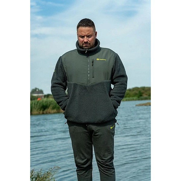 RIDGEMONKEY APEAREL THERMAPRO SHERPA FLEECE GREEN S