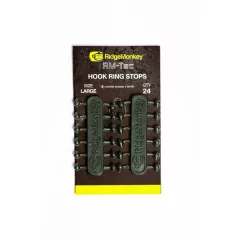   RIDGEMONKEY RM-TEC HOOK-RING STOPS CSÚSZÓGYŰRŰ RÖGZITŐ 24DB SMALL