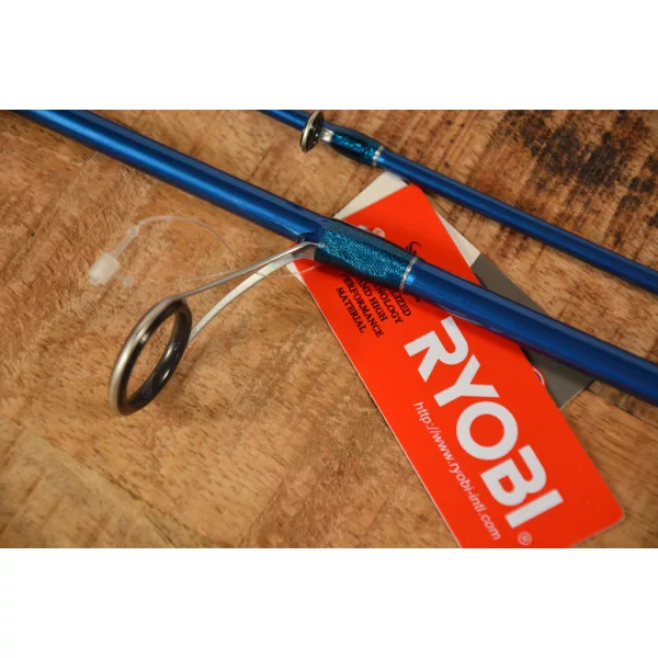 RYOBI BOT NUM ONE BLUE SPINNING FUJI 2 SECTION ML 2.4M 4-14G