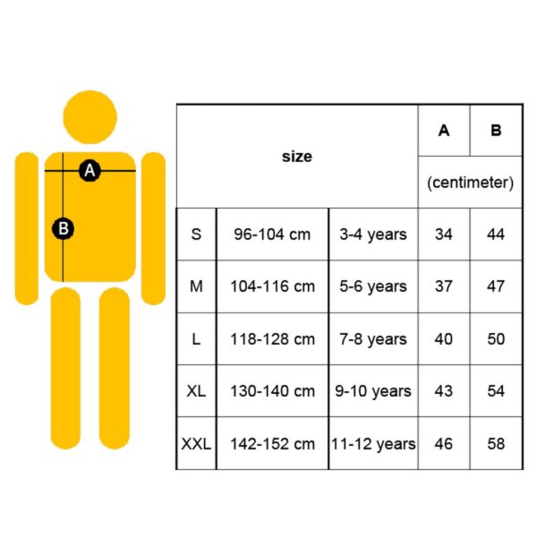 SBS T-SHIRT FOR KIDS (BLACK) - KEREKNYAKÚ PÓLÓ GYERMEKEKNEK (FEKETE) XL