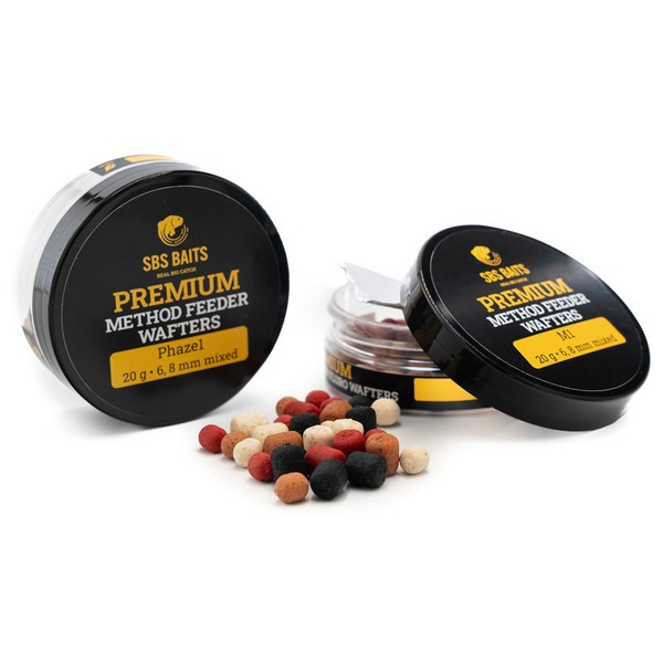 SBS PREMIUM METHOD FEEDER WAFTERS (VEGYES SZÍNEK) 20 G PHAZE1