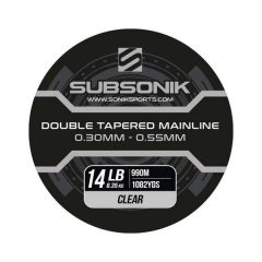   SUBSONIK DOUBLE TAPERED MAIN LINE CLEAR 16LB 990m FELVASTAGODÓ FŐZSINÓR