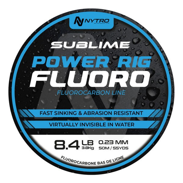NYTRO SUBLIME POWER RIG FLUORO 50M 0,17MM