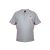 NYTRO LIGHT MARL GREY POLO SHIRT XL