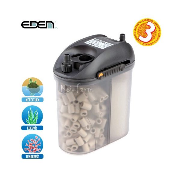 EDEN 501 Külső Akvárium Szűrő 300 l/h