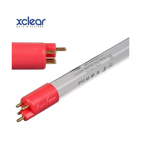 Xclear UV-C T5 75W 4P Base G cserecső, pótizzó  ( piros )