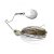 SPINNERBAIT TIEMCO CUREPOPSPIN 50mm 3.5gr Color 01