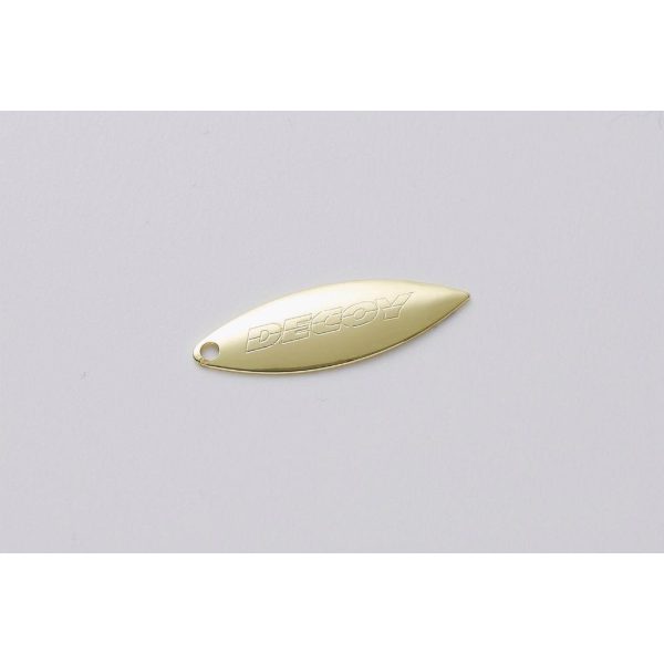 SPINNER BLADE DECOY BL-5G WILLOW LEAF GOLD 3
