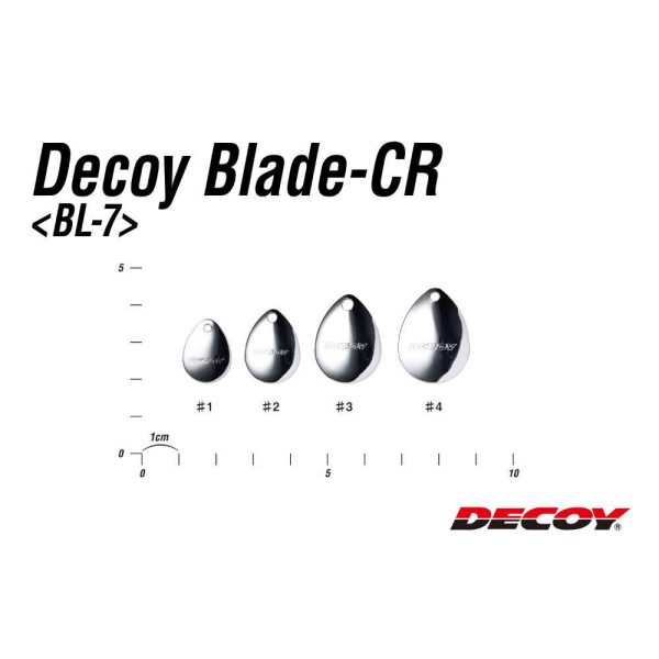 SPINNER BLADE DECOY BL-7G CR COLORADO GOLD 3