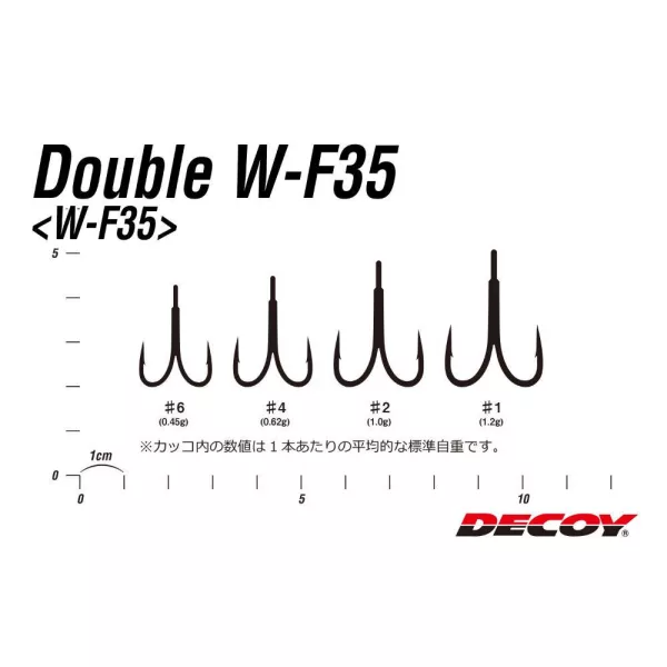 KÉTÁGÚ HOROG DECOY W-F35 #6