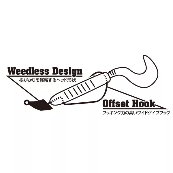 JIG FEJ OFFSET DECOY VJ-36 DECIBO VIOLENCE #2 2.5gr