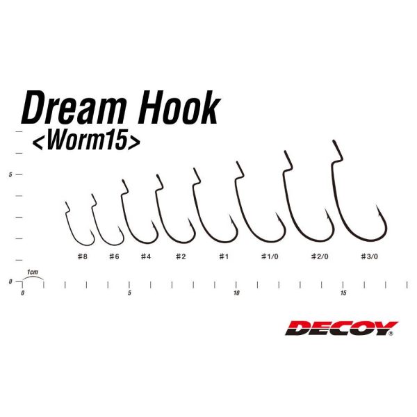 OFFSET HOROG DECOY WORM 15 DREAM HOOK 4