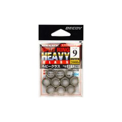   KULCSKARIKA SPLIT RING DECOY R-5 HEAVY CLASS SILVER 11 300lbs