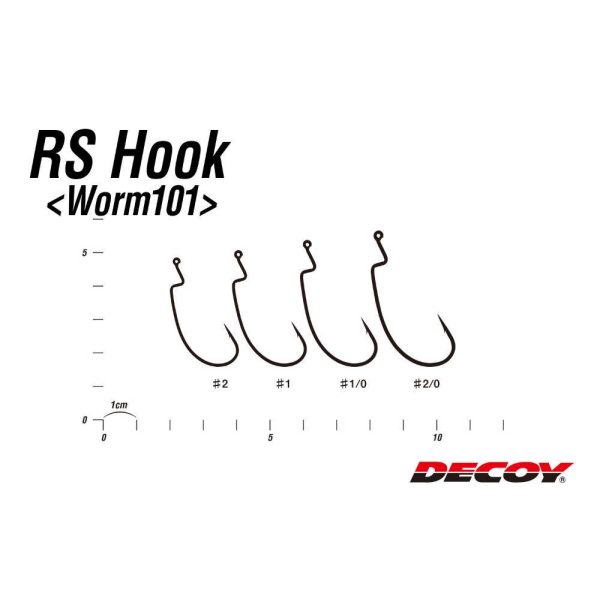 OFFSET HOROG DECOY WORM 101 RS 1/0