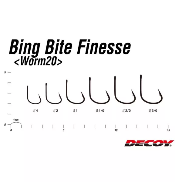 HOROG DECOY WORM 20 BIG BAIT FINESSE 1