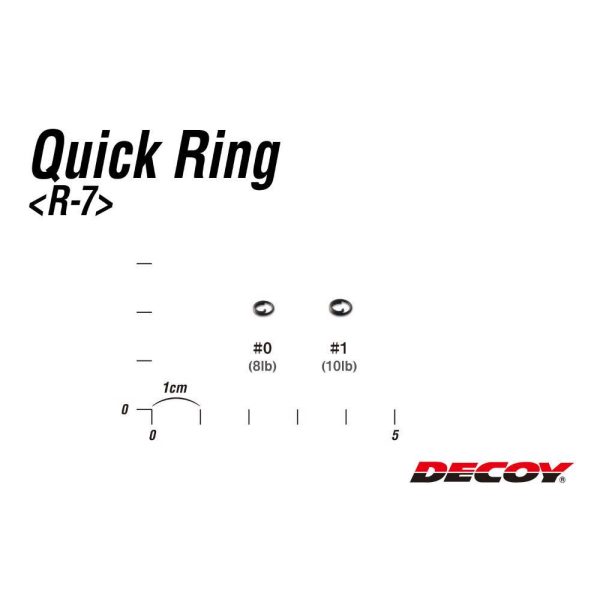 KULCSKARIKA DECOY R-7 QUICK RING 0 8lbs
