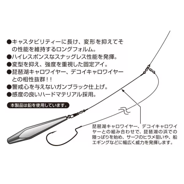 ÓLOM DECOY DS-7 SINKER TYPE HEAVY STICK 36gr
