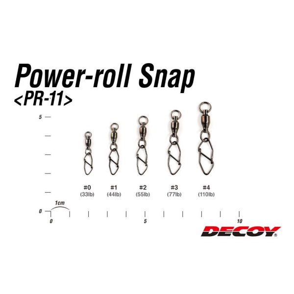 FORGÓKAPOCS DECOY POWERROLL SNAP PR-11 3 77lbs