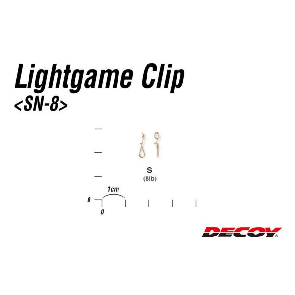 KAPOCS DECOY SN-8 LIGHT GAME CLIP S 8lbs