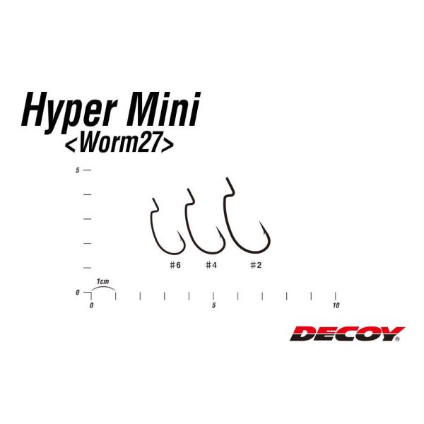 OFFSET HOROG DECOY WORM 27 KG HYPER MINI 6