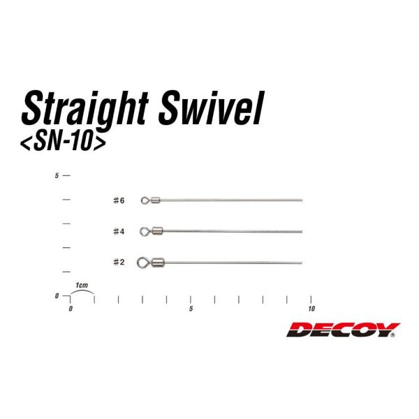 FORGÓ DECOY SN-10 STRAIGHT SWIVEL 6