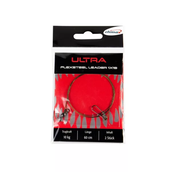 CLIMAX RAGADOZÓ ELŐKE ULTRA PREDATOR FLEXSTEEL 1x19 30cm 15kg