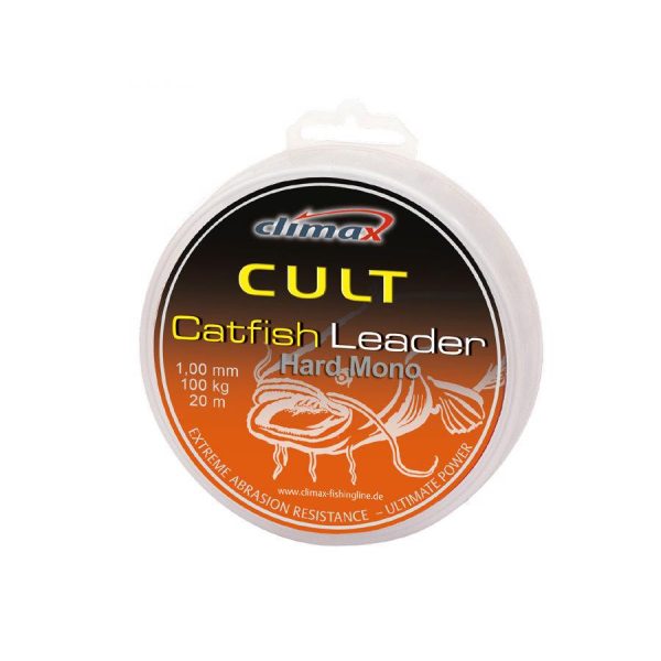 CLIMAX CULT CATFISH HARD MONO LEADER 50m 0.90mm 60kg