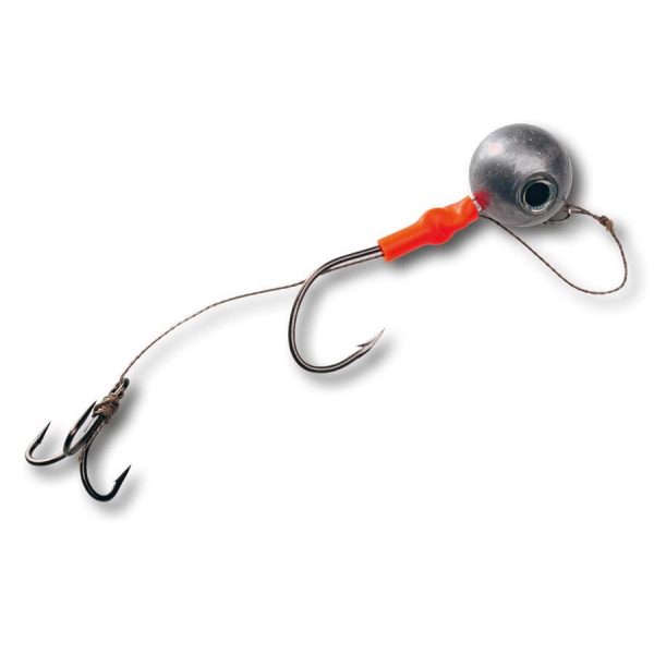 CLIMAX CULT CATFISH RIG JIG FIREBALL 90gr Ancora 2/0 Natural