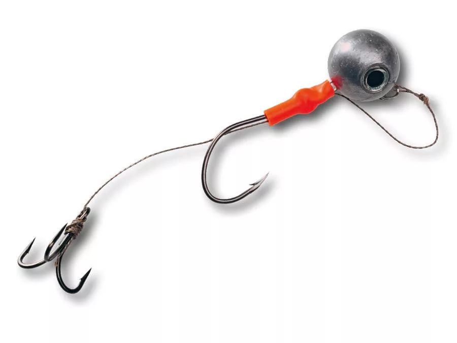 CLIMAX CULT CATFISH RIG JIG FIREBALL 30gr Ancora 4 Red