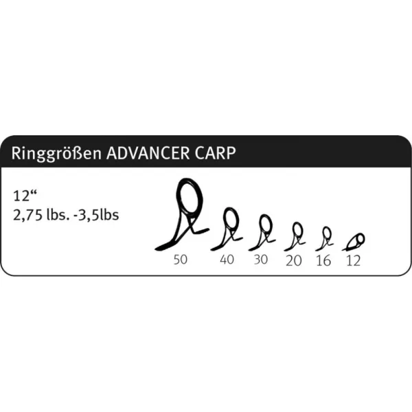 SPORTEX ADVANCER CS-2 CRAP 12FT 3.66M 3.00lbs