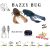 BAZZY BUG 3.2" 8cm Black Red Flakes