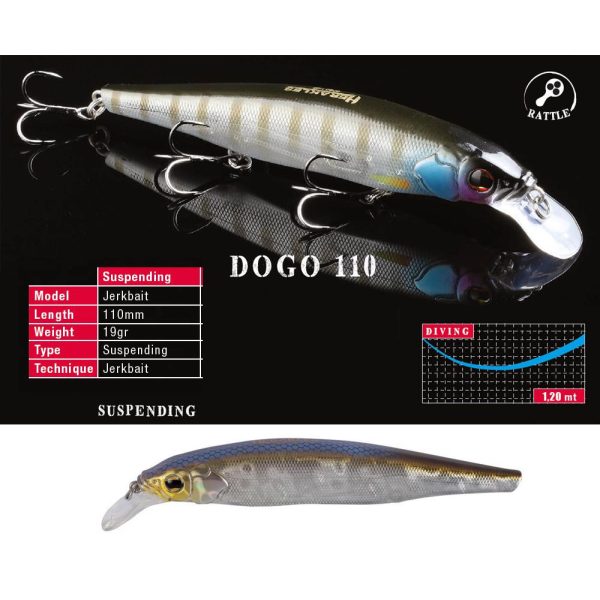 DOGO 110SP 11cm 19gr Alburno Flash