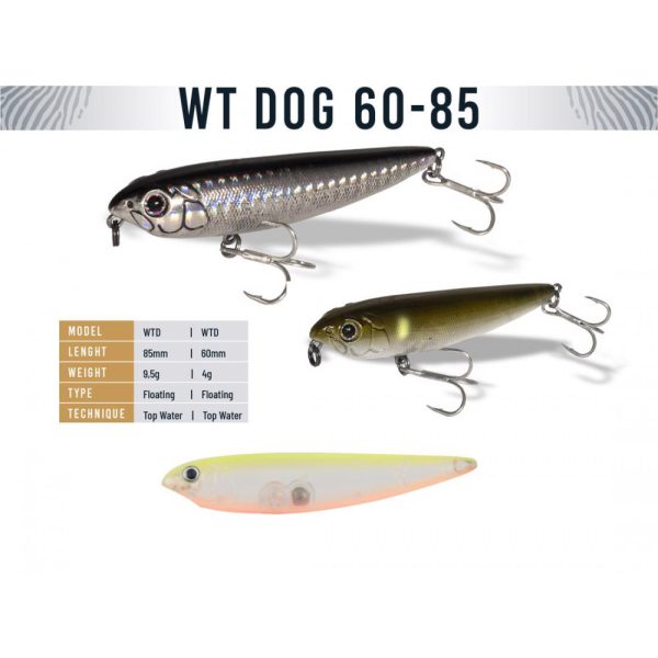 WT-DOG 60 6cm 4gr Ghost Chartreuse