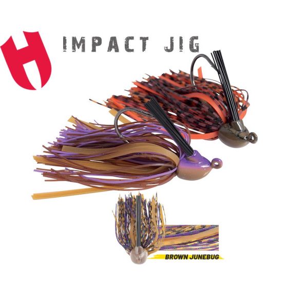 JIG IMPACT 3/8oz 10.5gr Brown/Junebug