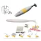 FAT SHAD-OW105 4.2" 10.5cm White Impact