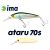 IMA ATARU 70S 70mm 11gr 002 Chart Black Pearl