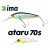 IMA ATARU 70S 70mm 11gr 008 Chart Head Theresa