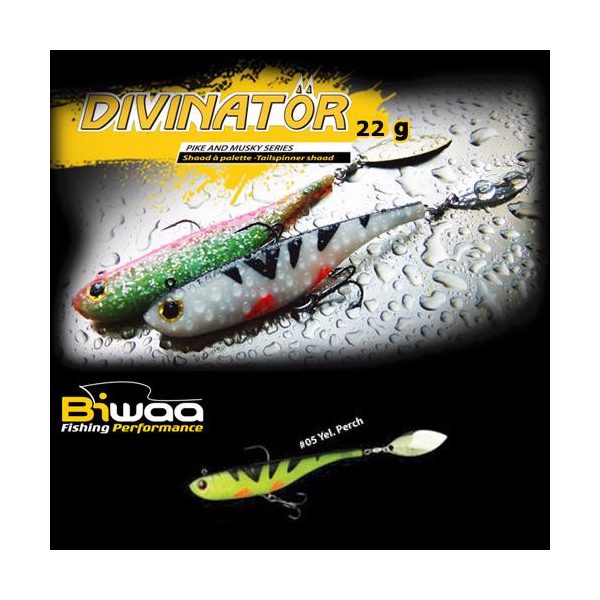 DIVINATOR JUNIOR 14cm 22gr 05 Yellow Perch