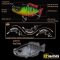 Biwaa SWIMBAIT SEVEN S5" 13cm 34gr 03 Real Shad