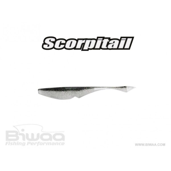 Biwaa SCORPITAIL 5" 13cm 101 Silver Minnow