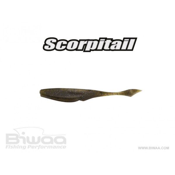 Biwaa SCORPITAIL 5" 13cm 002 Green Pumpkin