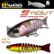 Biwaa SWIMBAIT STROUT 5.5" 14cm 29gr 14 Red Tiger