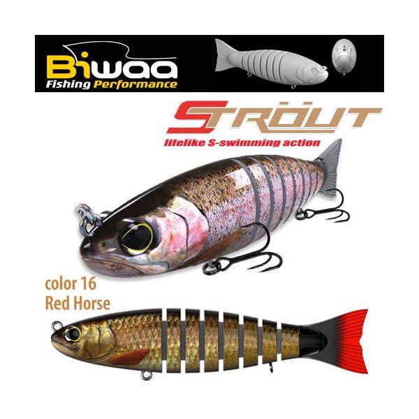 SWIMBAIT STROUT 5.5" 14cm 29gr 16 Redhorse