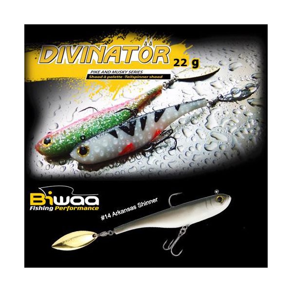 DIVINATOR JUNIOR 14cm 22gr 14 Aranksas Shinner