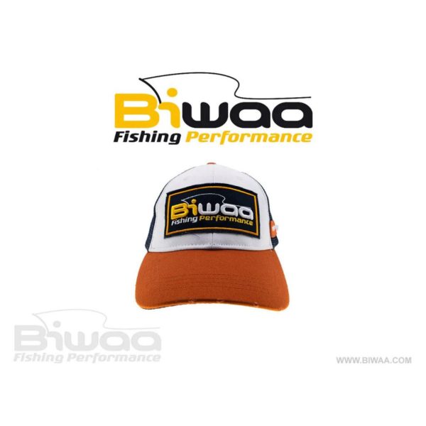 BIWAA MESH CAP ORANGE SAPKA
