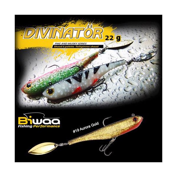 DIVINATOR JUNIOR 14cm 22gr 19 Aurora Gold